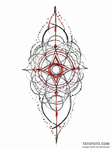 Tattoo sketch a symbolic event, concept art f... - эскиз тату (№1756639471_0, 31.08.2025 11:24) — Tatufoto.com