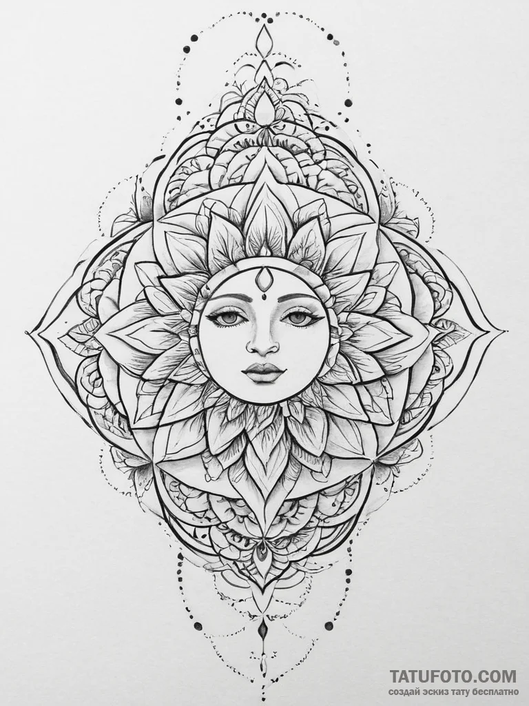 Tattoo sketch dryad tattoo, artistic tattoo s... - эскиз тату (№1756639667_0, 31.08.2025 11:27) — Tatufoto.com