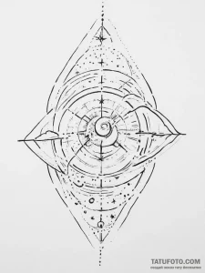 Tattoo sketch cosmic foundation - эскиз тату (№1756642887_0, 31.08.2025 12:21) — Tatufoto.com