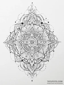 Tattoo sketch cosmic universe, artistic tatto... - эскиз тату (№1756644099_0, 31.08.2025 12:41) — Tatufoto.com