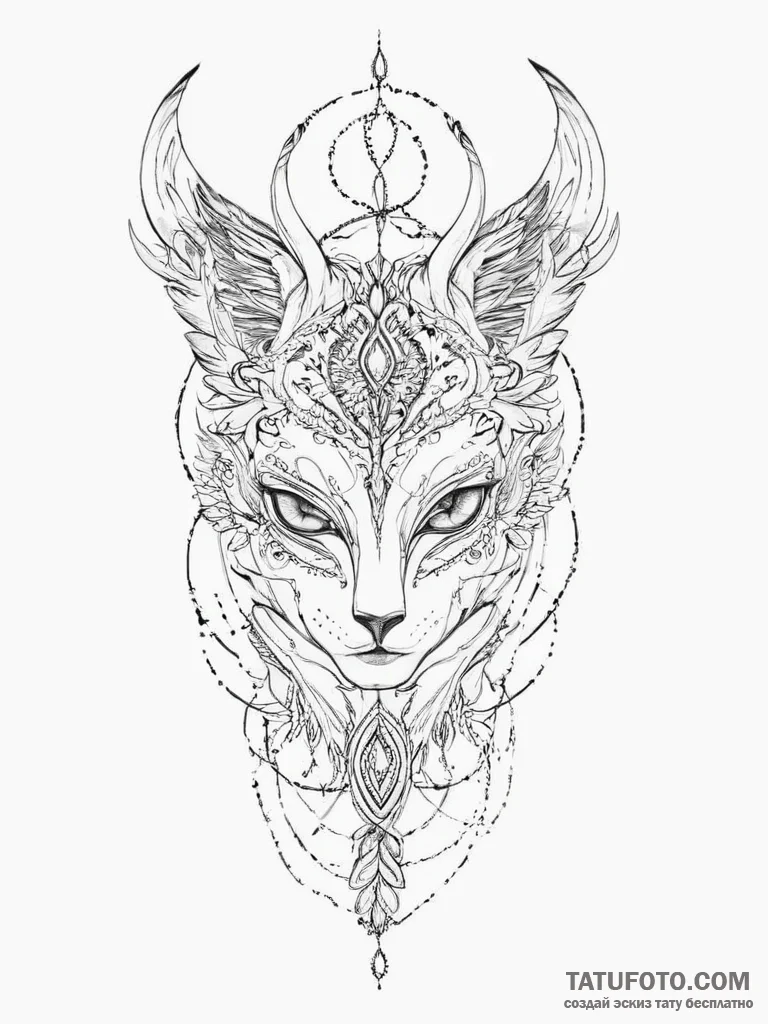 Tattoo sketch mood - эскиз тату (№1756646305_0, 31.08.2025 13:18) — Tatufoto.com
