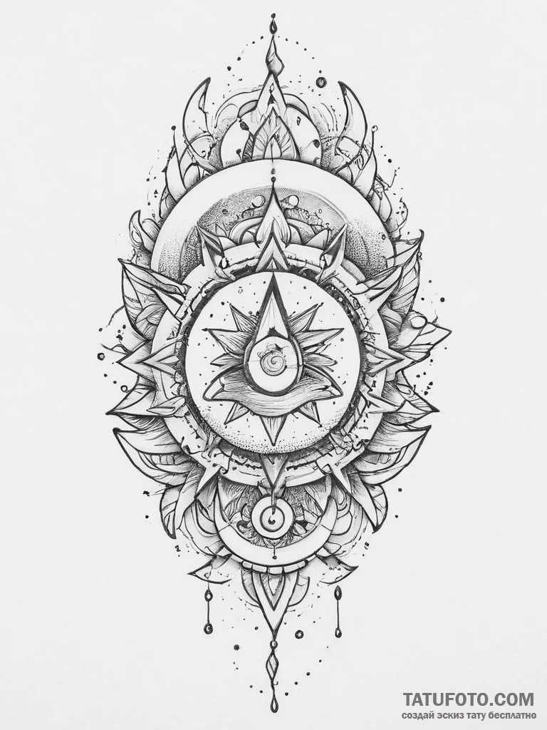 Tattoo sketch cosmic soul, tattoo flash sheet... - эскиз тату (№1756651737_0, 31.08.2025 14:48) — Tatufoto.com
