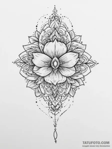 Tattoo sketch white - эскиз тату (№1756652740_0, 31.08.2025 15:05) — Tatufoto.com