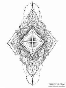 Tattoo sketch a symbolic emotion, concept art... - эскиз тату (№1756653544_0, 31.08.2025 15:19) — Tatufoto.com