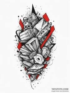 Tattoo sketch stone, concept art for tattoo,... - эскиз тату (№1756653940_0, 31.08.2025 15:25) — Tatufoto.com