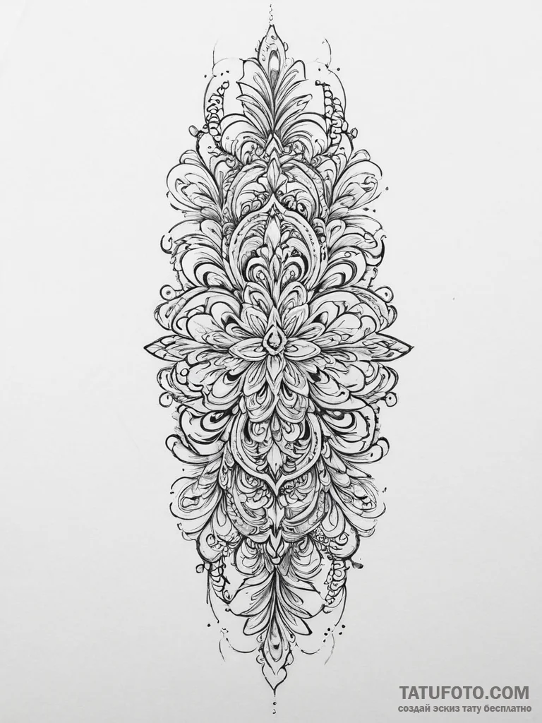 Tattoo sketch mystical essence, tattoo drawin... - эскиз тату (№1756654738_0, 31.08.2025 15:38) — Tatufoto.com