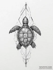 Tattoo sketch черепаха, tattoo line art, mute... - эскиз тату (№1756654944_0, 31.08.2025 15:42) — Tatufoto.com