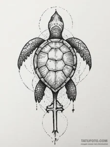 Tattoo sketch turtle, tattoo line art, bold o... - эскиз тату (№1756658563_0, 31.08.2025 16:42) — Tatufoto.com