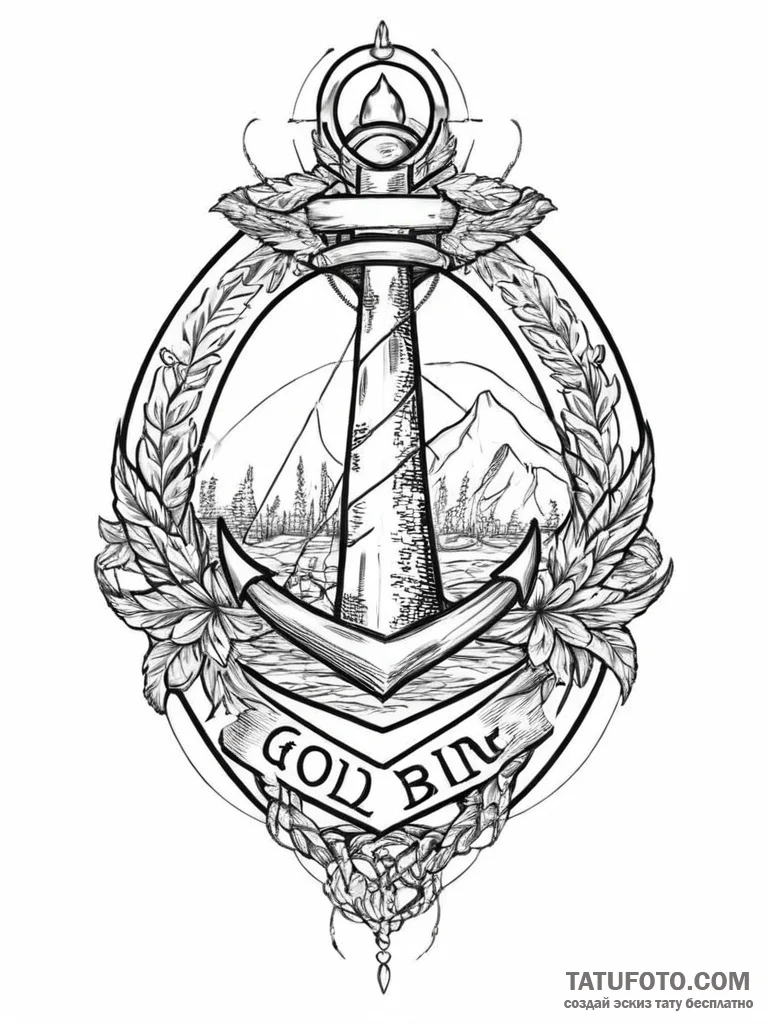 Tattoo sketch goal, ink illustration for tatt... - эскиз тату (№1756659355_0, 31.08.2025 16:55) — Tatufoto.com