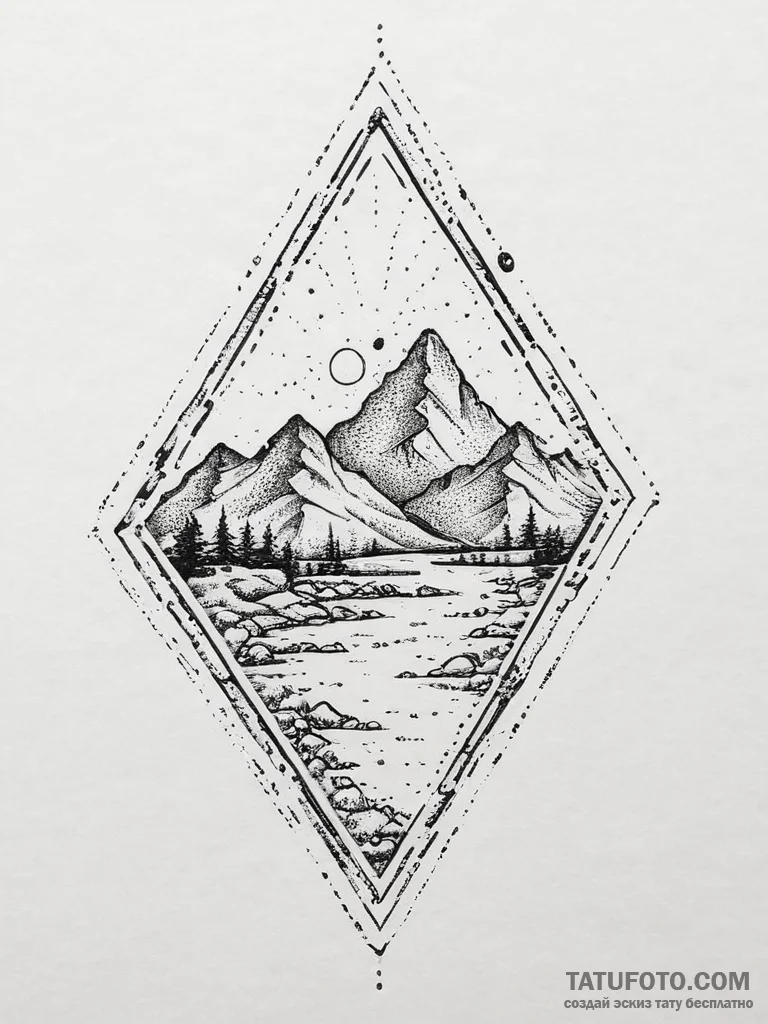 Tattoo sketch stone, tattoo drawing outline,... - эскиз тату (№1756659562_0, 31.08.2025 16:59) — Tatufoto.com