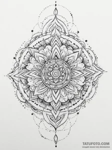 Tattoo sketch nymph, concept art for tattoo,... - эскиз тату (№1756665183_0, 31.08.2025 18:33) — Tatufoto.com