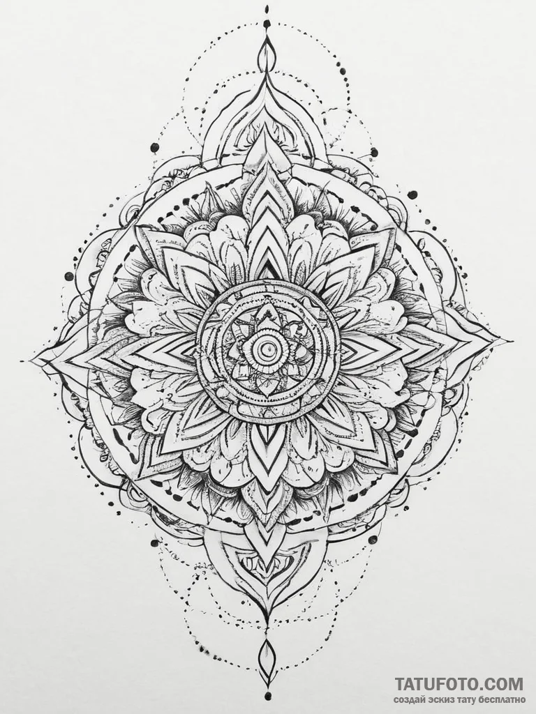 Tattoo sketch nymph, concept art for tattoo,... - эскиз тату (№1756665183_0, 31.08.2025 18:33) — Tatufoto.com