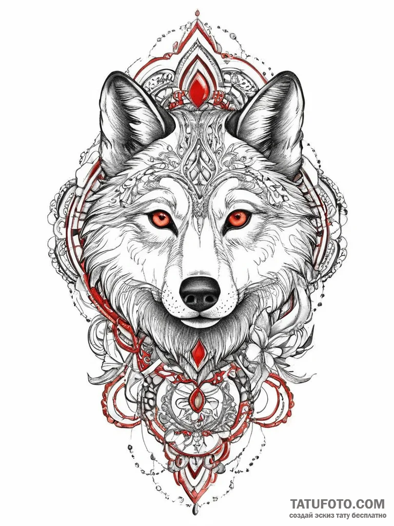 Tattoo sketch soldier with a wolf, tattoo fla... - эскиз тату (№1756666175_0, 31.08.2025 18:49) — Tatufoto.com