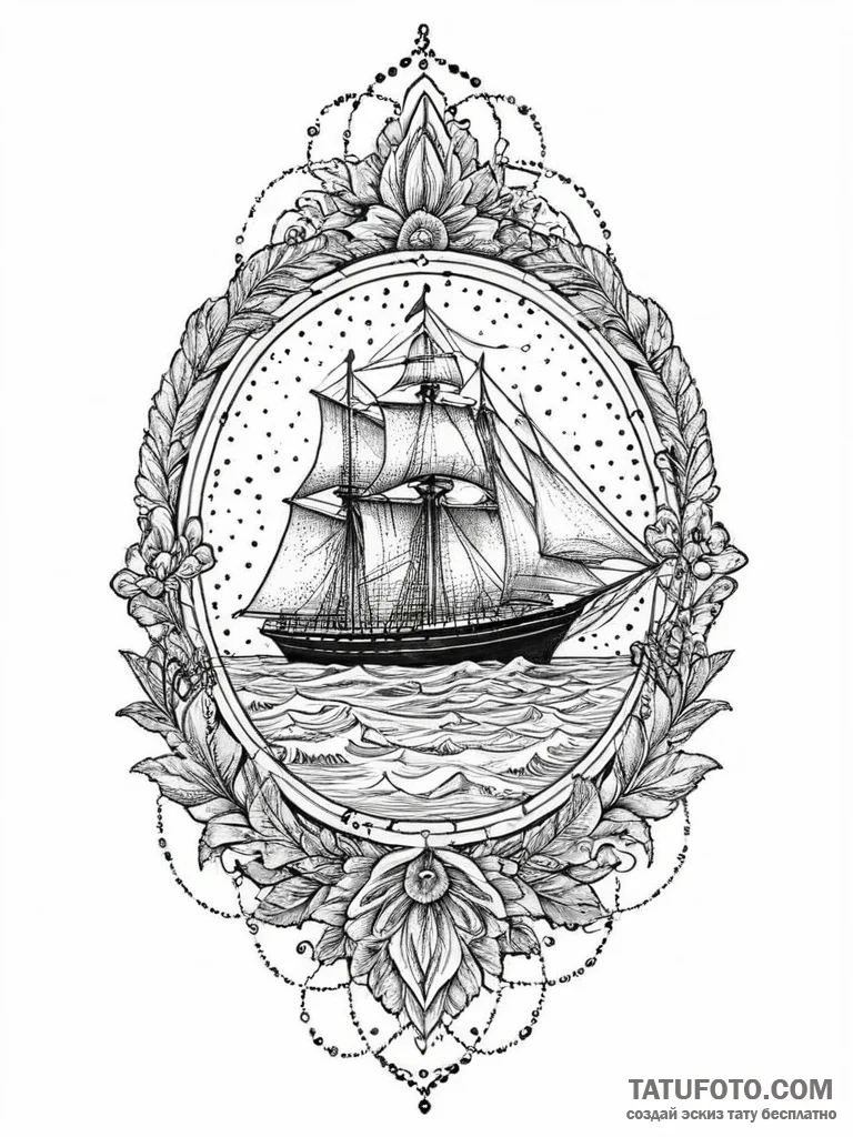 Tattoo sketch divine guide, tattoo sketch des... - эскиз тату (№1756684111_0, 31.08.2025 23:48) — Tatufoto.com