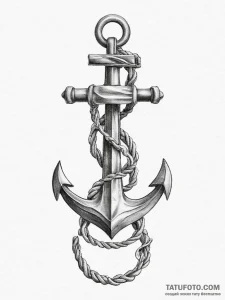 Tattoo sketch anchor, tattoo sketch design, r... - эскиз тату (№1756687463_0, 01.09.2025 00:44) — Tatufoto.com