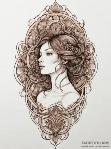 Tattoo sketch reborn, tattoo sketch design, s... - эскиз тату (№1756688266_0, 01.09.2025 00:57) — Tatufoto.com
