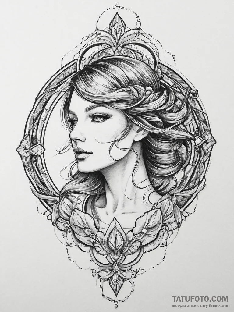 Tattoo sketch swift, concept art for tattoo,... - эскиз тату (№1756689840_0, 01.09.2025 01:24) — Tatufoto.com