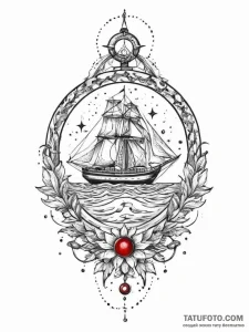 Tattoo sketch cosmic tale, tattoo line art, b... - эскиз тату (№1756692804_0, 01.09.2025 02:13) — Tatufoto.com