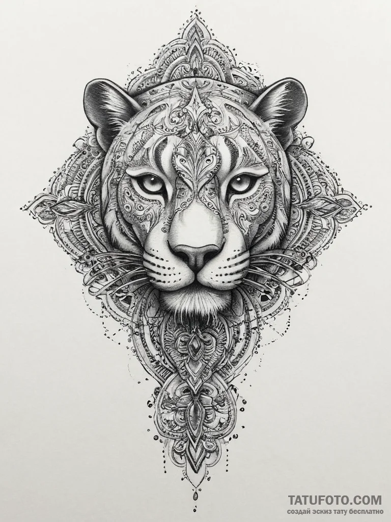 Tattoo sketch panther tattoo, tattoo flash sh... - эскиз тату (№1756693598_0, 01.09.2025 02:26) — Tatufoto.com