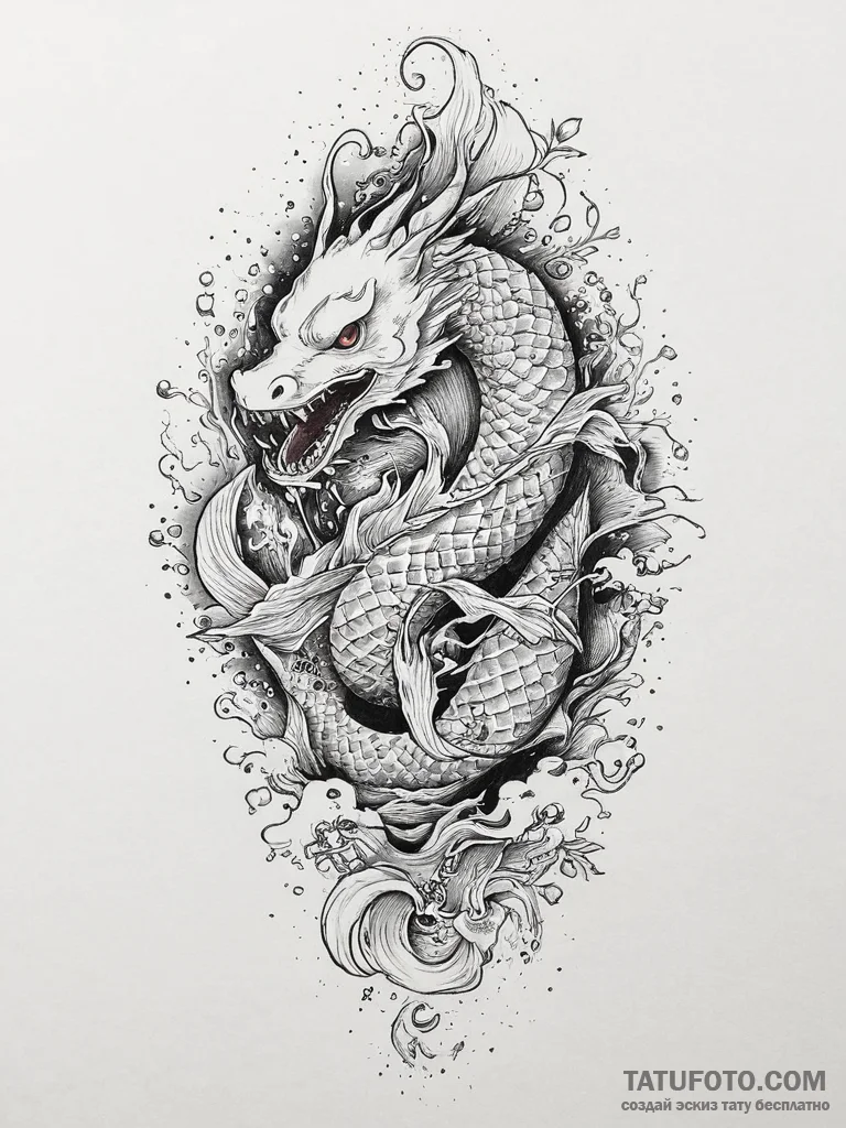 Tattoo sketch holy scene, tattoo sketch desig... - эскиз тату (№1756701712_0, 01.09.2025 04:41) — Tatufoto.com