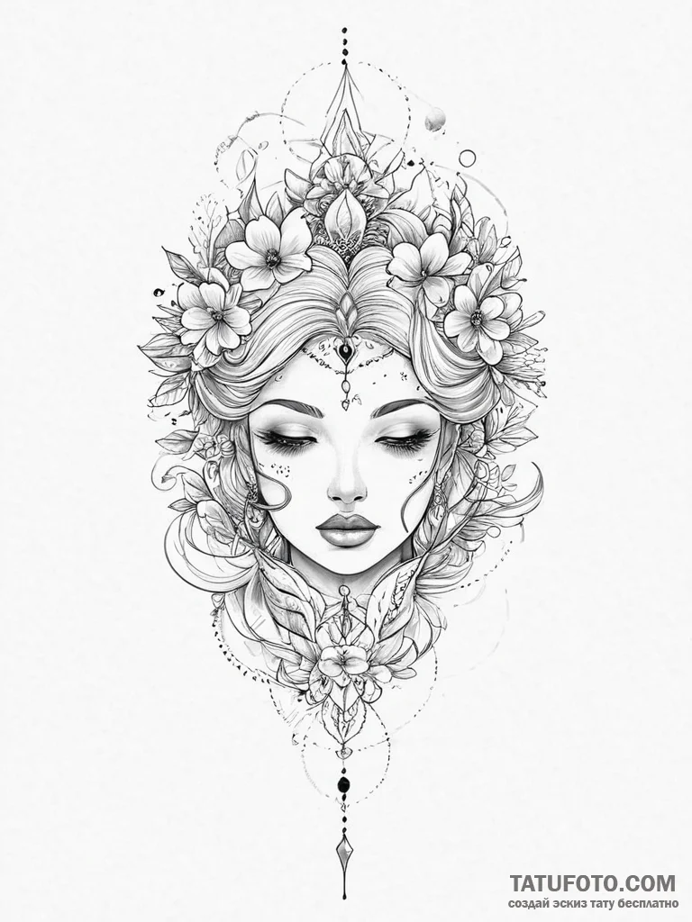 Tattoo sketch sketch сова - эскиз тату (№1756711948_0, 01.09.2025 07:32) — Tatufoto.com