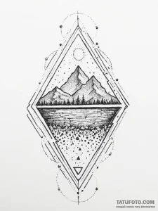 Tattoo sketch wood, artistic tattoo sketch, o... - эскиз тату (№1756712342_0, 01.09.2025 07:39) — Tatufoto.com