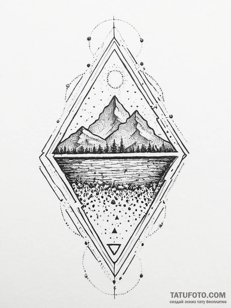Tattoo sketch wood, artistic tattoo sketch, o... - эскиз тату (№1756712342_0, 01.09.2025 07:39) — Tatufoto.com