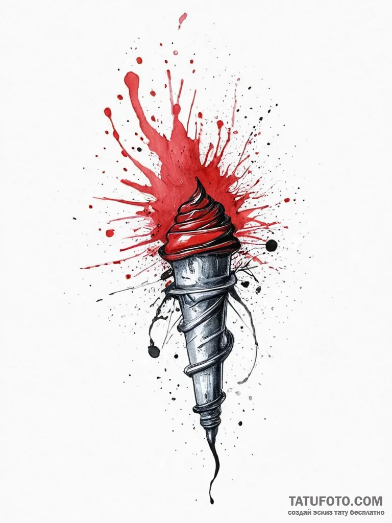 Tattoo sketch create, concept art for tattoo,... - эскиз тату (№1756713528_0, 01.09.2025 07:58) — Tatufoto.com