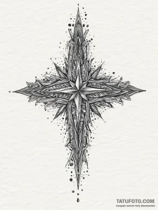Tattoo sketch beanie with a star, tattoo draw... - эскиз тату (№1756719483_0, 01.09.2025 09:38) — Tatufoto.com