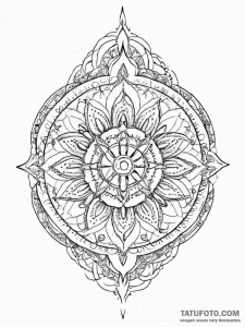 Tattoo sketch brittle star, tattoo flash shee... - эскиз тату (№1756732814_0, 01.09.2025 13:20) — Tatufoto.com
