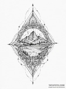 Tattoo sketch mystical tale, tattoo sketch de... - эскиз тату (№1756737560_0, 01.09.2025 14:39) — Tatufoto.com
