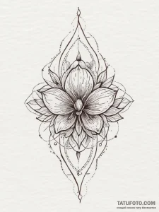 Tattoo sketch brown, artistic tattoo sketch,... - эскиз тату (№1756738942_0, 01.09.2025 15:02) — Tatufoto.com