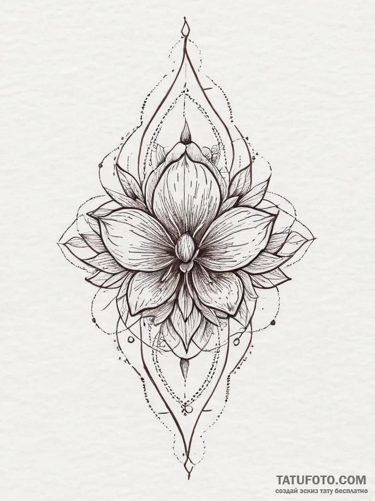 Tattoo sketch brown, artistic tattoo sketch,... - эскиз тату (№1756738942_0, 01.09.2025 15:02) — Tatufoto.com