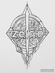 Tattoo sketch justice league unlimited logo,... - эскиз тату (№1756739533_0, 01.09.2025 15:12) — Tatufoto.com