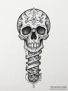 Tattoo sketch bone, tattoo sketch design, mut... - эскиз тату (№1756740320_0, 01.09.2025 15:25) — Tatufoto.com