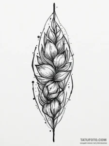 Tattoo sketch cardamom pods, tattoo drawing o... - эскиз тату (№1756741696_0, 01.09.2025 15:48) — Tatufoto.com