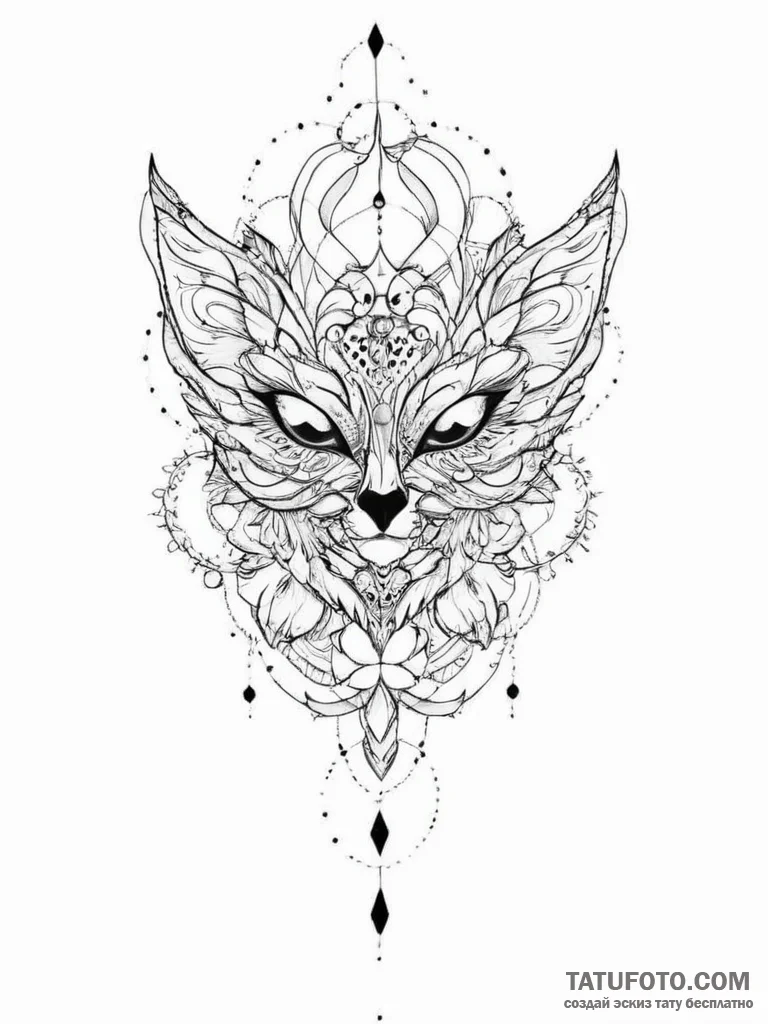 Tattoo sketch clone - эскиз тату (№1756743267_0, 01.09.2025 16:14) — Tatufoto.com