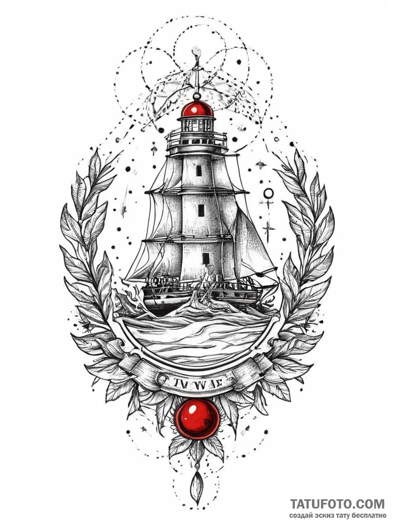Tattoo sketch cosmic life, ink illustration f... - эскиз тату (№1756744251_0, 01.09.2025 16:30) — Tatufoto.com
