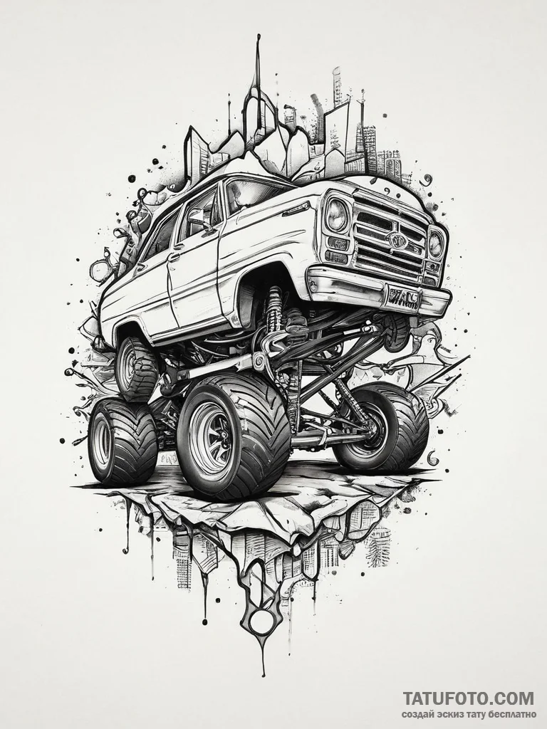 Tattoo sketch tank tread, tattoo line art, bo... - эскиз тату (№1756744449_0, 01.09.2025 16:34) — Tatufoto.com