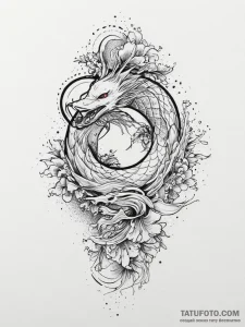 Tattoo sketch raven, tattoo sketch design, bl... - эскиз тату (№1756748967_0, 01.09.2025 17:49) — Tatufoto.com