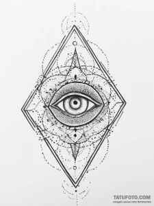 Tattoo sketch spiritual dimension, artistic t... - эскиз тату (№1756763407_0, 01.09.2025 21:50) — Tatufoto.com