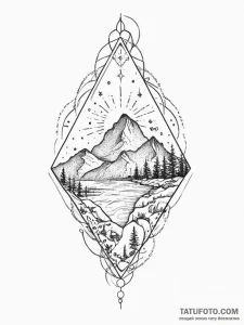 Tattoo sketch mystical scene, tattoo drawing... - эскиз тату (№1756763612_0, 01.09.2025 21:53) — Tatufoto.com
