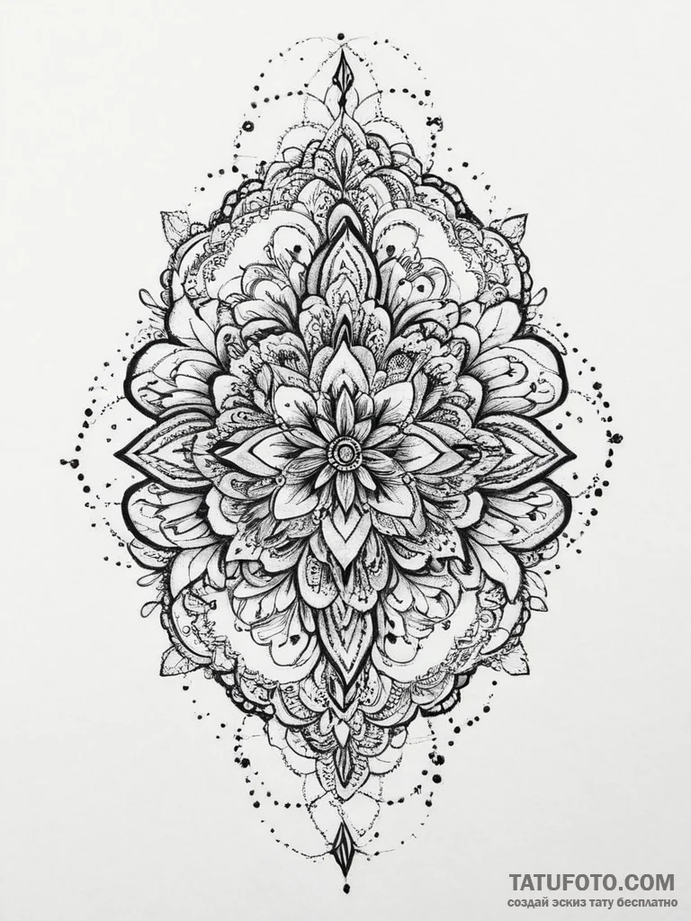 Tattoo sketch lace pattern, tattoo line art,... - эскиз тату (№1756764625_0, 01.09.2025 22:10) — Tatufoto.com