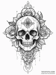 Tattoo sketch cosmic foundation, artistic tat... - эскиз тату (№1756764822_0, 01.09.2025 22:13) — Tatufoto.com