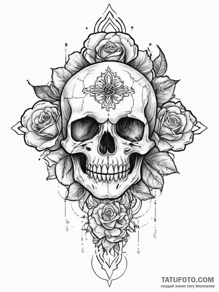 Tattoo sketch cosmic foundation, artistic tat... - эскиз тату (№1756764822_0, 01.09.2025 22:13) — Tatufoto.com