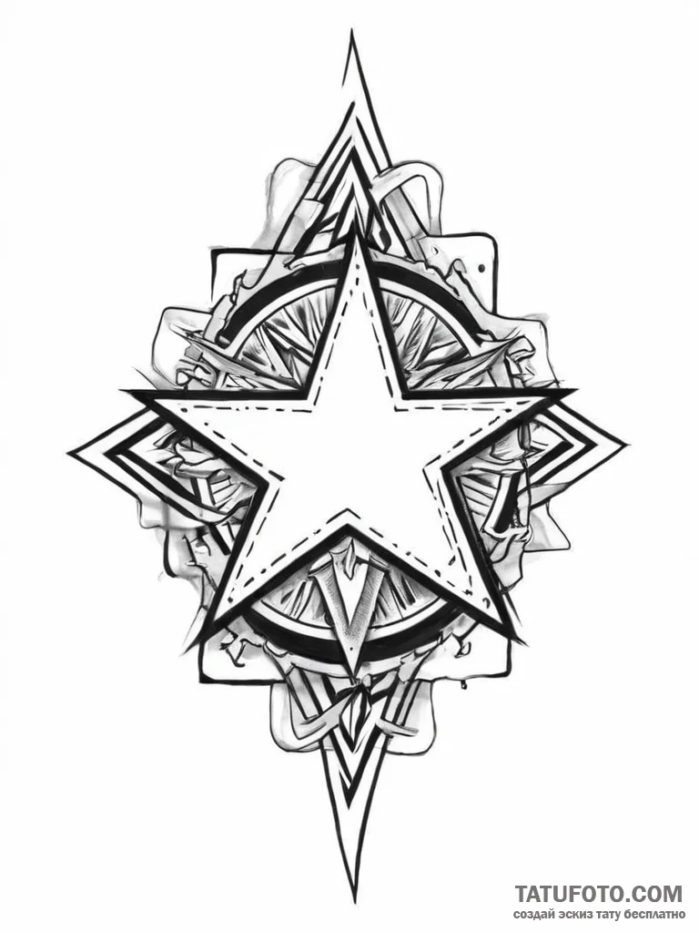 Tattoo sketch stars, tattoo sketch design, bl... - эскиз тату (№1756766223_0, 01.09.2025 22:37) — Tatufoto.com