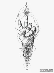 Tattoo sketch victory - эскиз тату (№1756788346_0, 02.09.2025 04:45) — Tatufoto.com