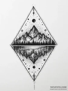 Tattoo sketch dark, artistic tattoo sketch, o... - эскиз тату (№1756791325_0, 02.09.2025 05:35) — Tatufoto.com