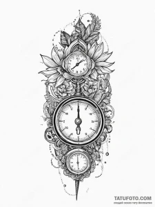 Tattoo sketch tape measure, tattoo line art,... - эскиз тату (№1756796061_0, 02.09.2025 06:54) — Tatufoto.com