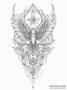 Tattoo sketch mystical tale - эскиз тату (№1756803063_0, 02.09.2025 08:51) — Tatufoto.com